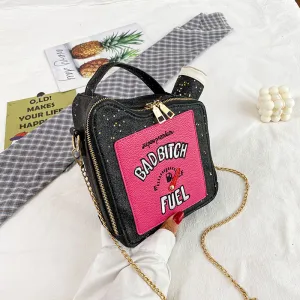 Western style girl chain shoulder messenger bag