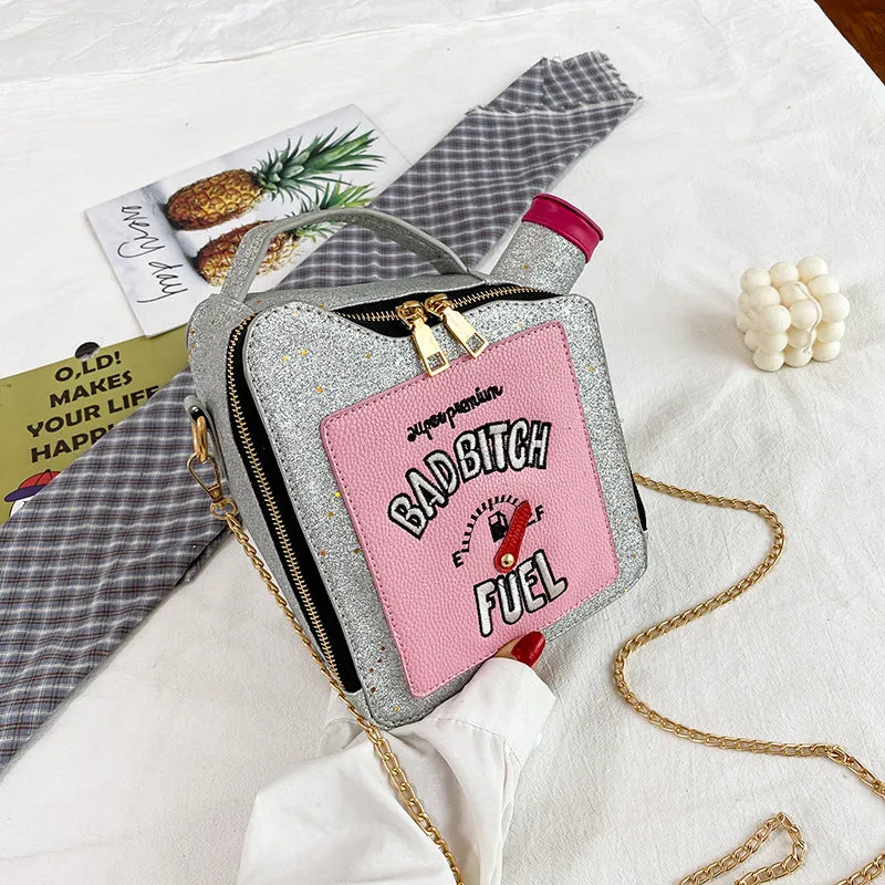 Western style girl chain shoulder messenger bag
