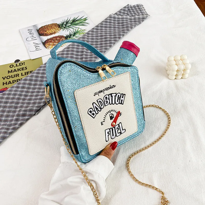 Western style girl chain shoulder messenger bag