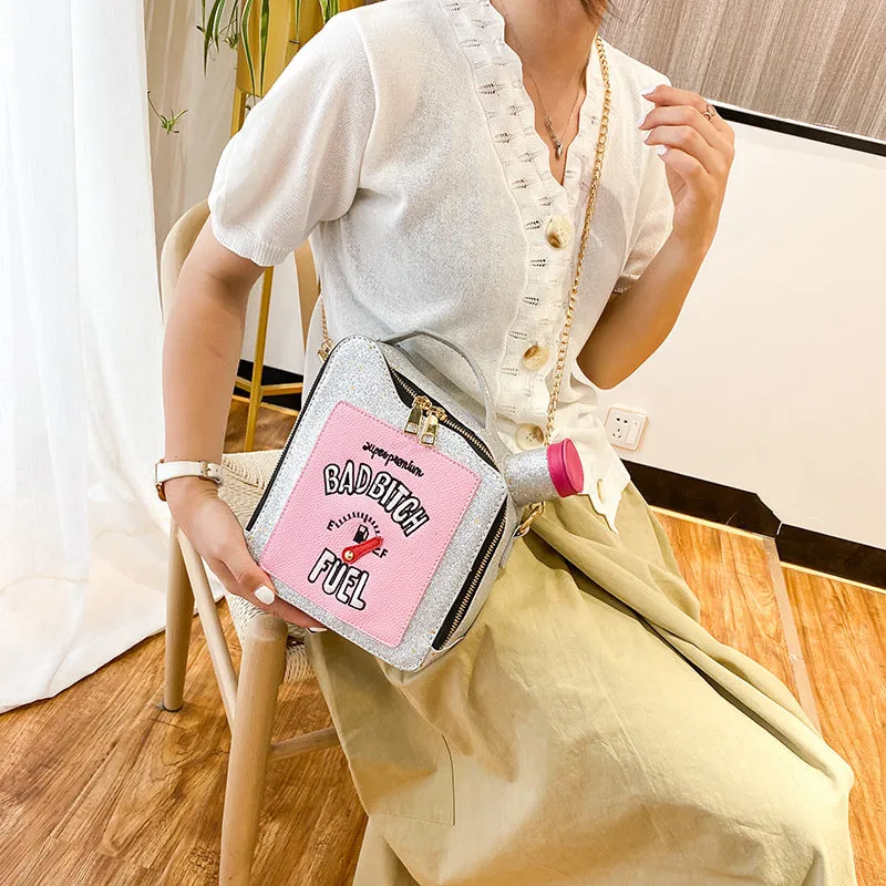Western style girl chain shoulder messenger bag
