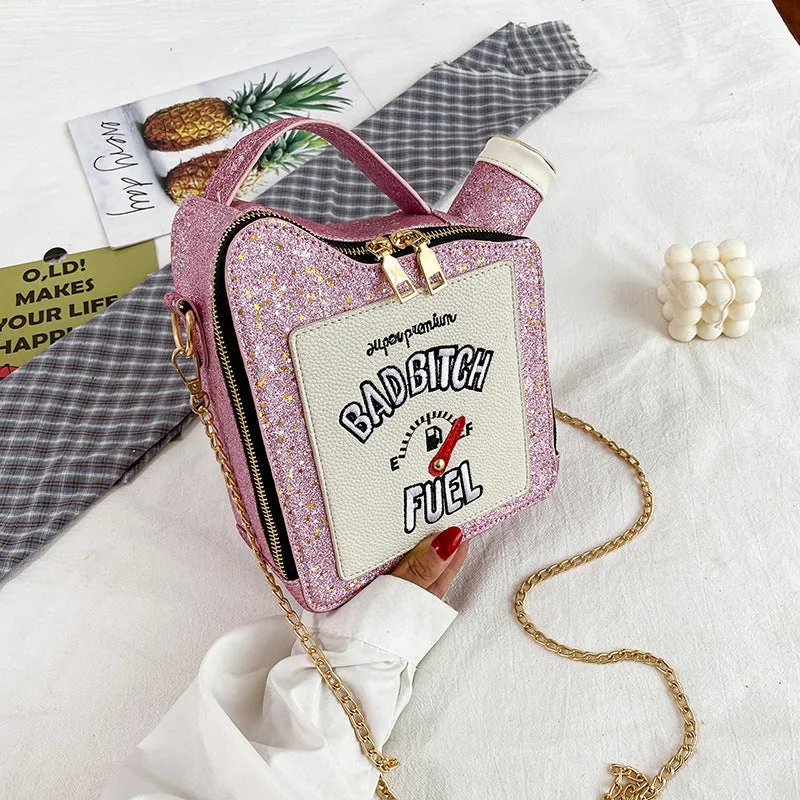 Western style girl chain shoulder messenger bag