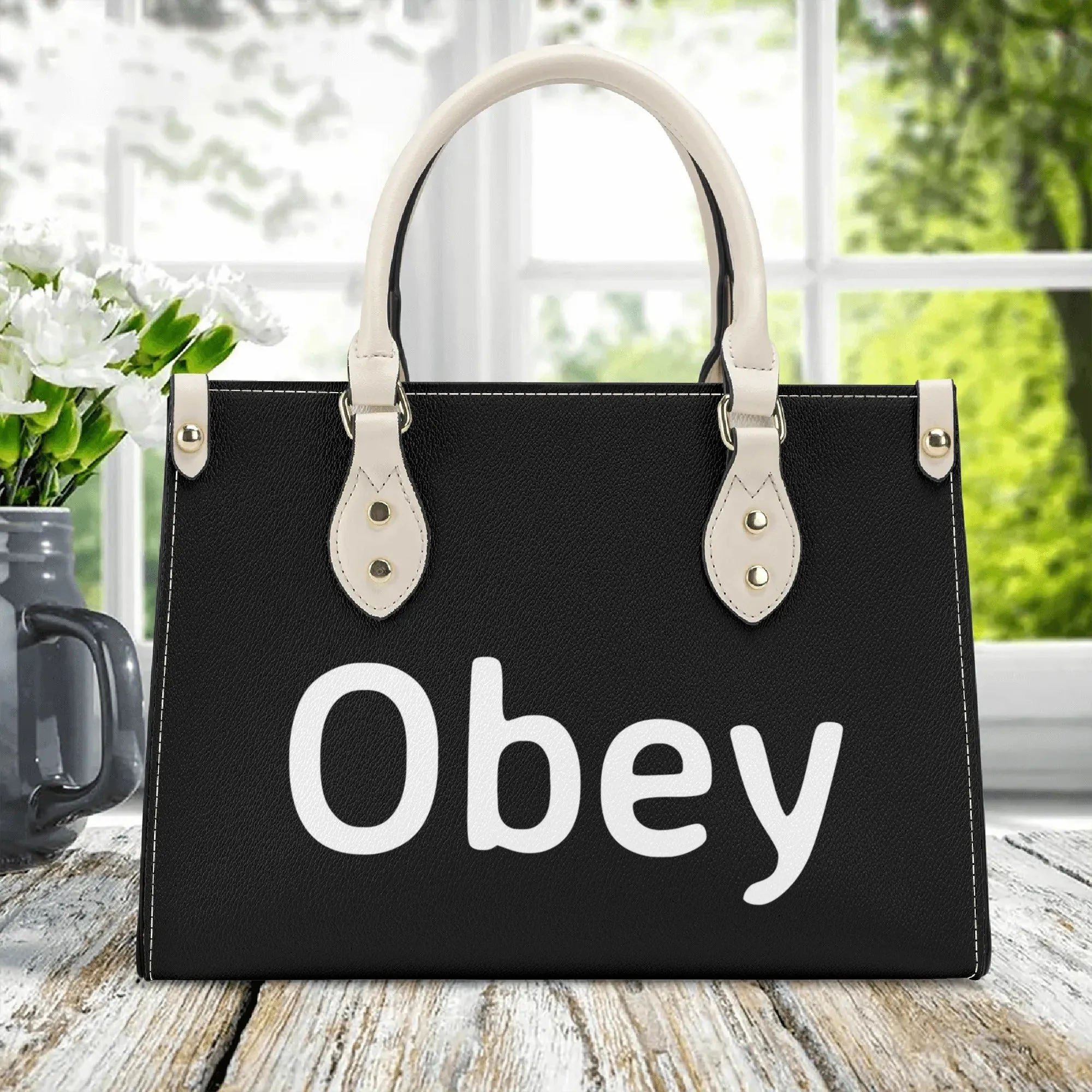 Women's PU Handbag - Obey - Designed by Concordia