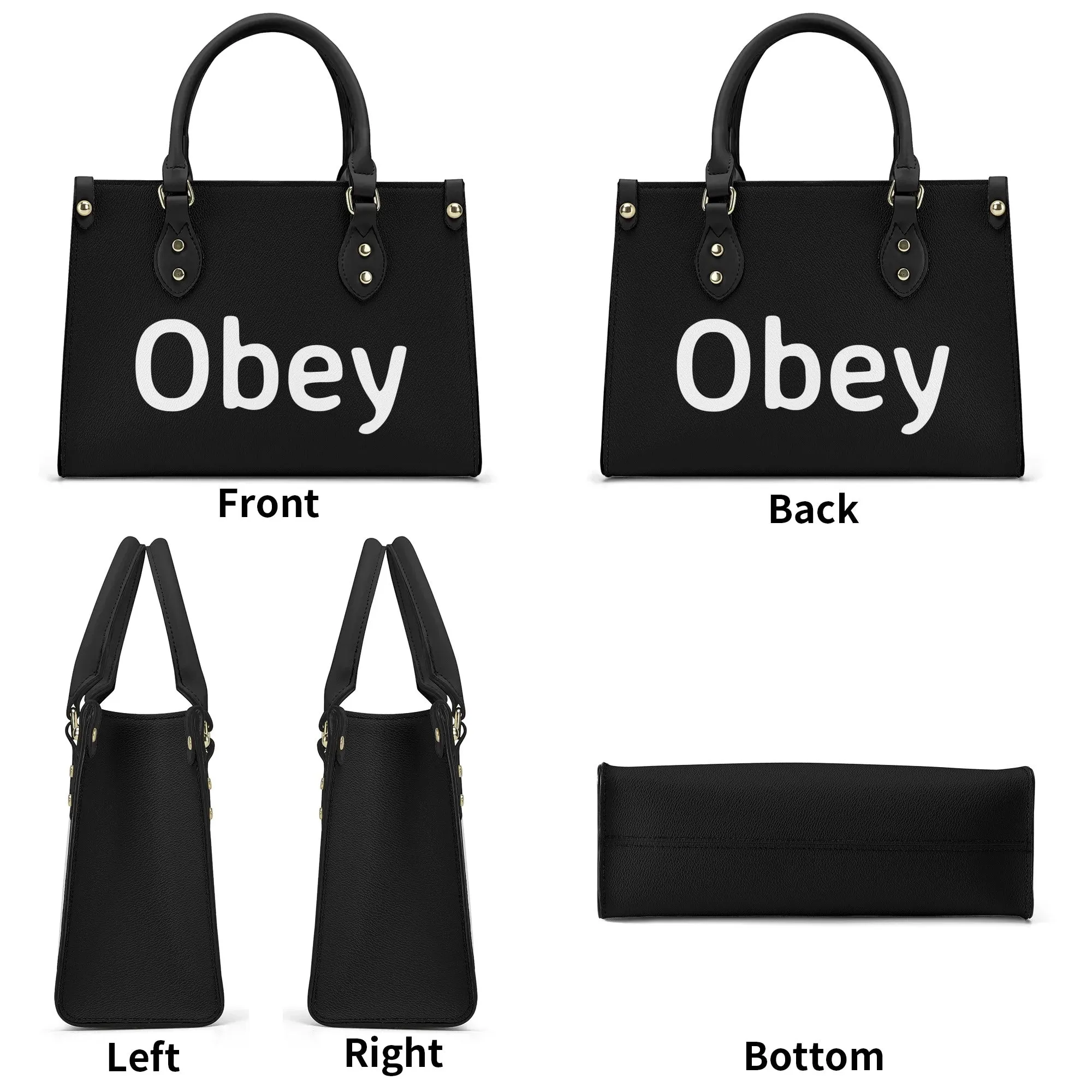 Women's PU Handbag - Obey - Designed by Concordia