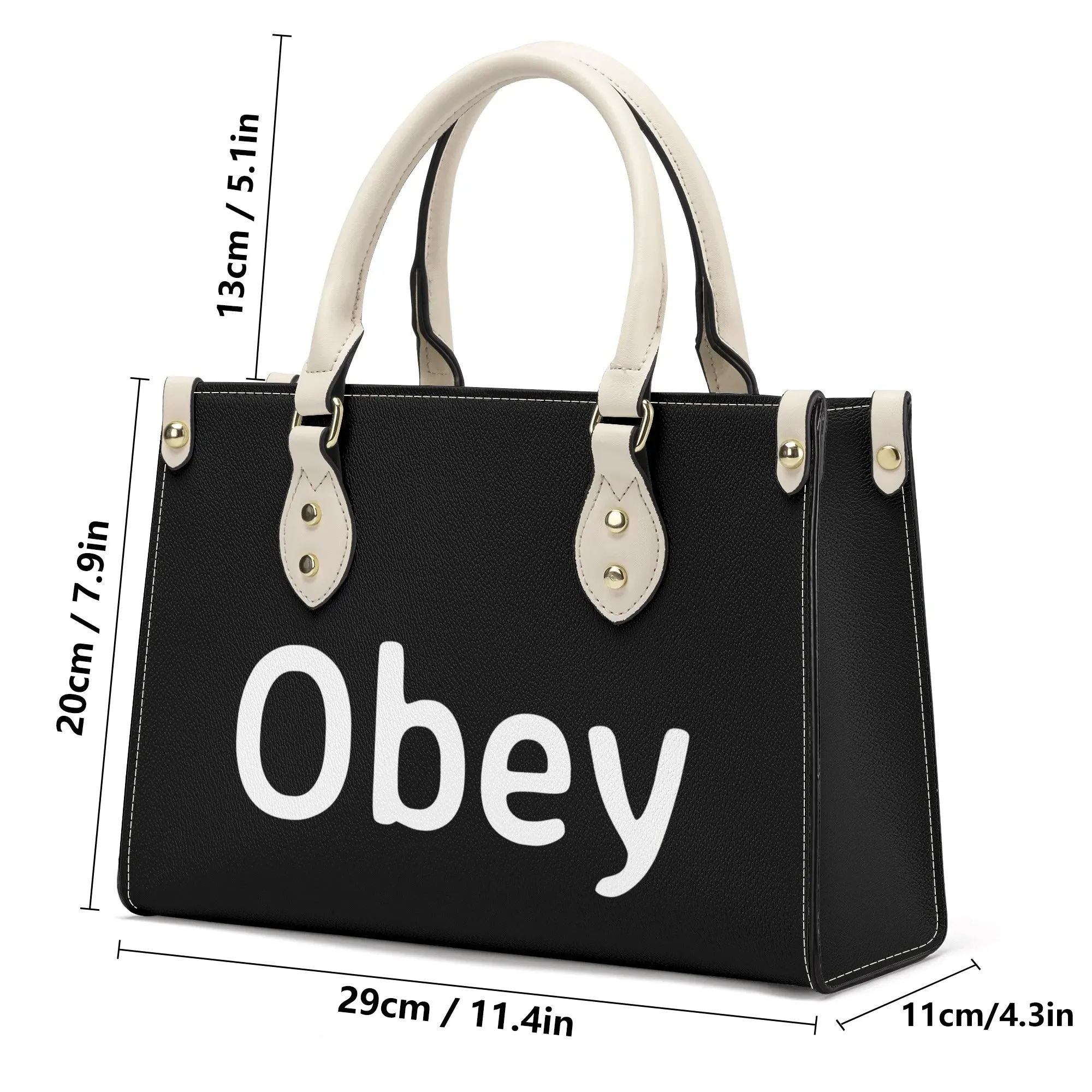 Women's PU Handbag - Obey - Designed by Concordia