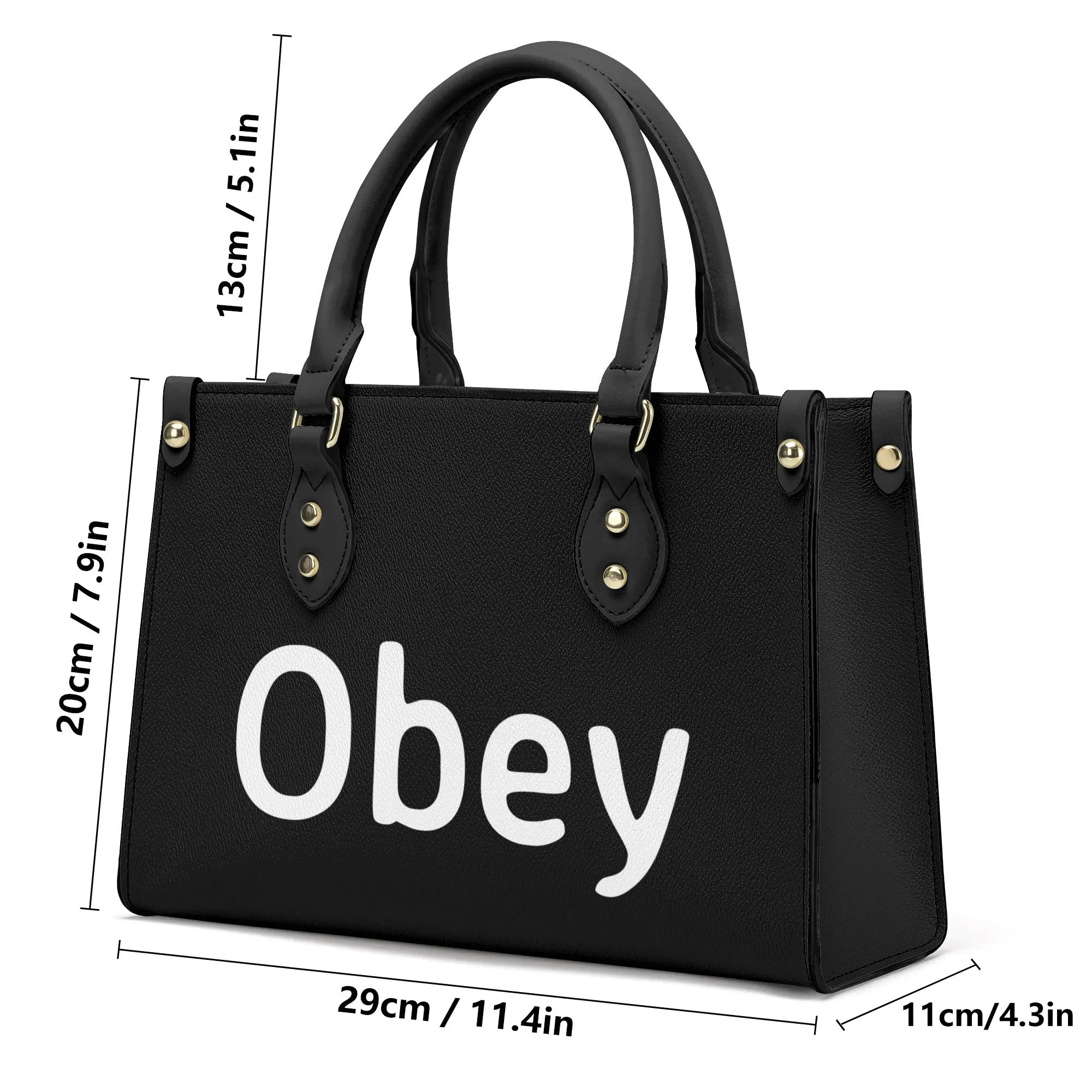 Women's PU Handbag - Obey - Designed by Concordia